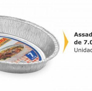ASSADEIRA ALUMINIO OVAL 7000L THERMOPRAT