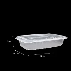 BANDEJA FREEZER E MICRONDAS 1500ML PP5 STARPACK