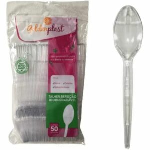 COLHER REFEICAO CRISTAL (GOLDENPLAST)