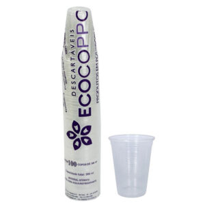 COPO DE 250ML TRANSLUCIDO  ECOCOPPO