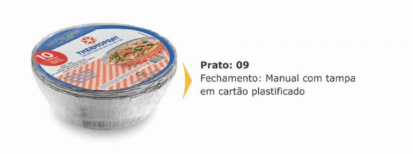 MARMITEX ALUMINIO N.9 MAQUINA THERMOPRAT