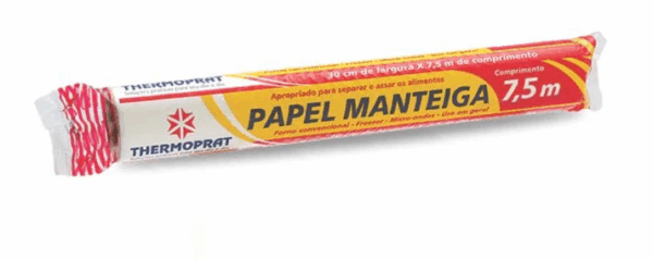 PAPEL MANTEIGA 30X7,5 CM THERMOPRAT