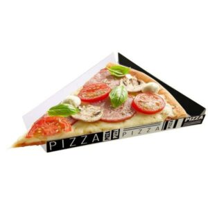 EMBALAGEM PARA FATIA DE PIZZA BLACK