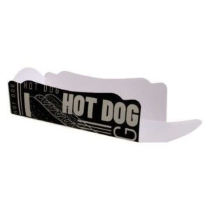 CAIXA EMBALAGEM HOT DOG BLACK