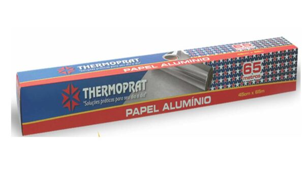 ROLO PAPEL ALUMINIO 30CMX100MT THERMOPRAT