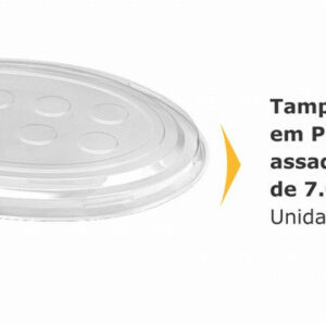 TAMPA PET ASSADEIRA OVAL 7000ML THERMOPRAT