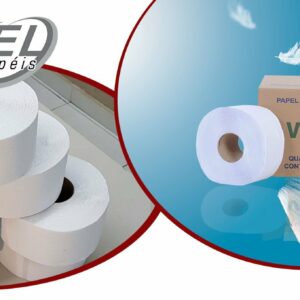 PAPEL HIGIENICO ROLAO BRANCO BOMPELL