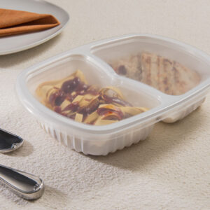 BANDEJA REFEIÇAO 322 2DIV. 268X183X53MM GALVANOTEK