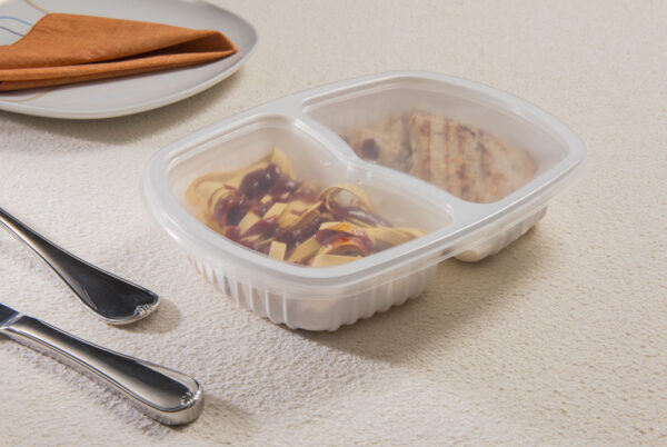 BANDEJA REFEIÇAO 322 2DIV. 268X183X53MM GALVANOTEK