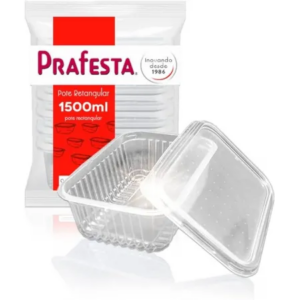 BANDEJA RETANGULAR 150ML FREEZER E MICRONDAS