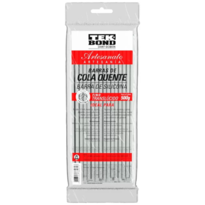 COLA QUENTE BASTAO FINA TRANSLUCIDA 500G