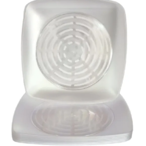 PRATO QUADRADO (ACRILICO REFEICAO CRISTAL)ELITE